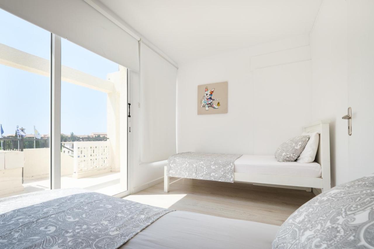Seaview 3 Bedroom Kings Road Penthouse Pafos Dış mekan fotoğraf