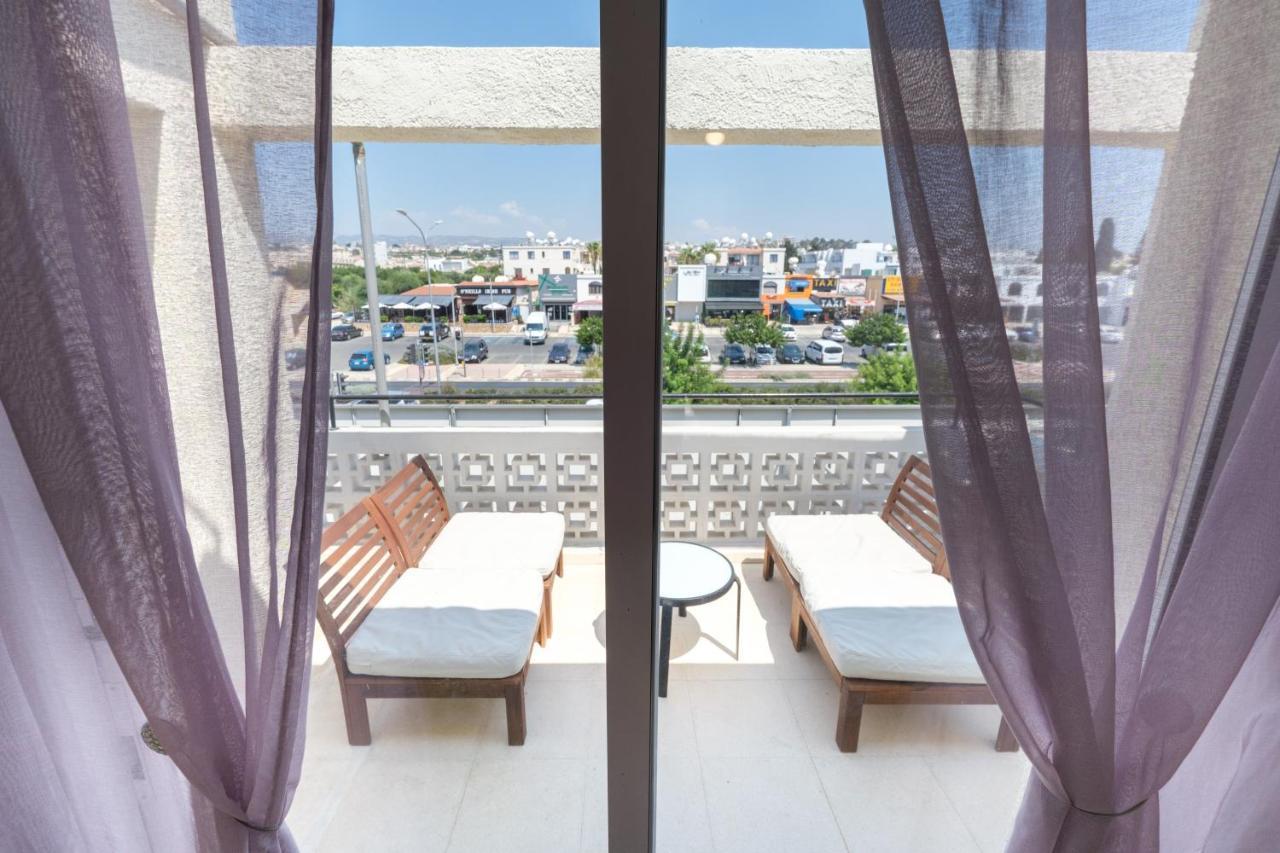 Seaview 3 Bedroom Kings Road Penthouse Pafos Dış mekan fotoğraf